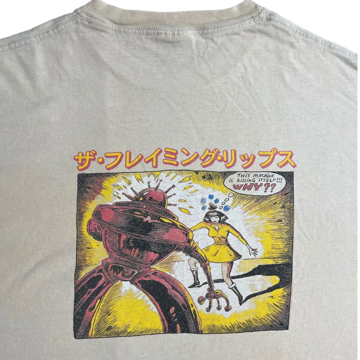 the flaming lips Tシャツ オレンジ F-LAGSTUF-F（フラグスタフ）の「F-LAGSTUF-F × THE FLAMING