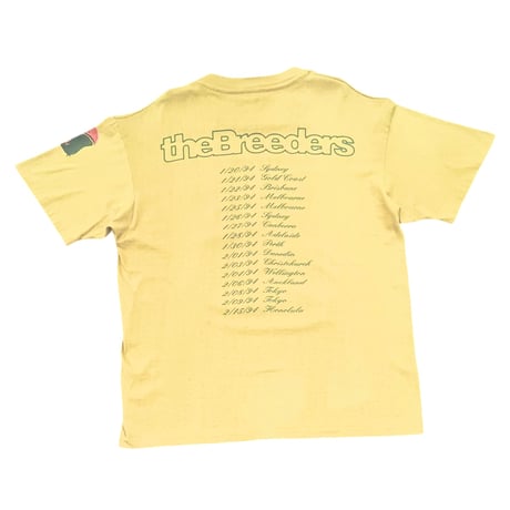 The Breeders cannonball tour T-shirt
