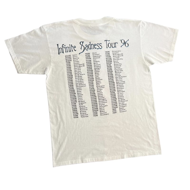 The Smashing Pumpkins Infinite Sadness tour T-s The Smashing Pumpkins Infinite Sadness tour T-s