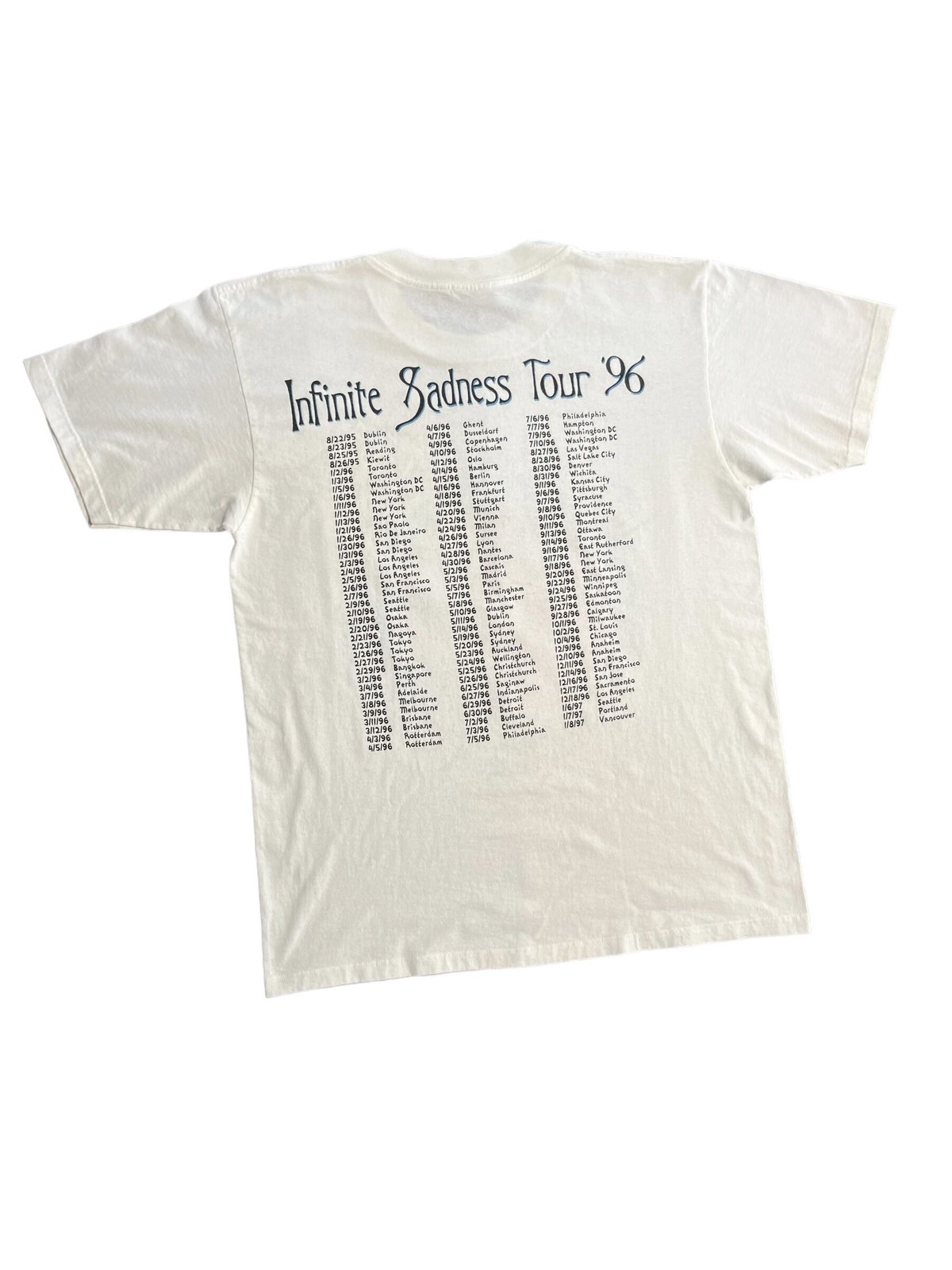 Smashing Pumpkins 長袖Tシャツ ツアー '96/'97 Smashing Pumpkins 長袖Tシャツ ツアー '96/'97