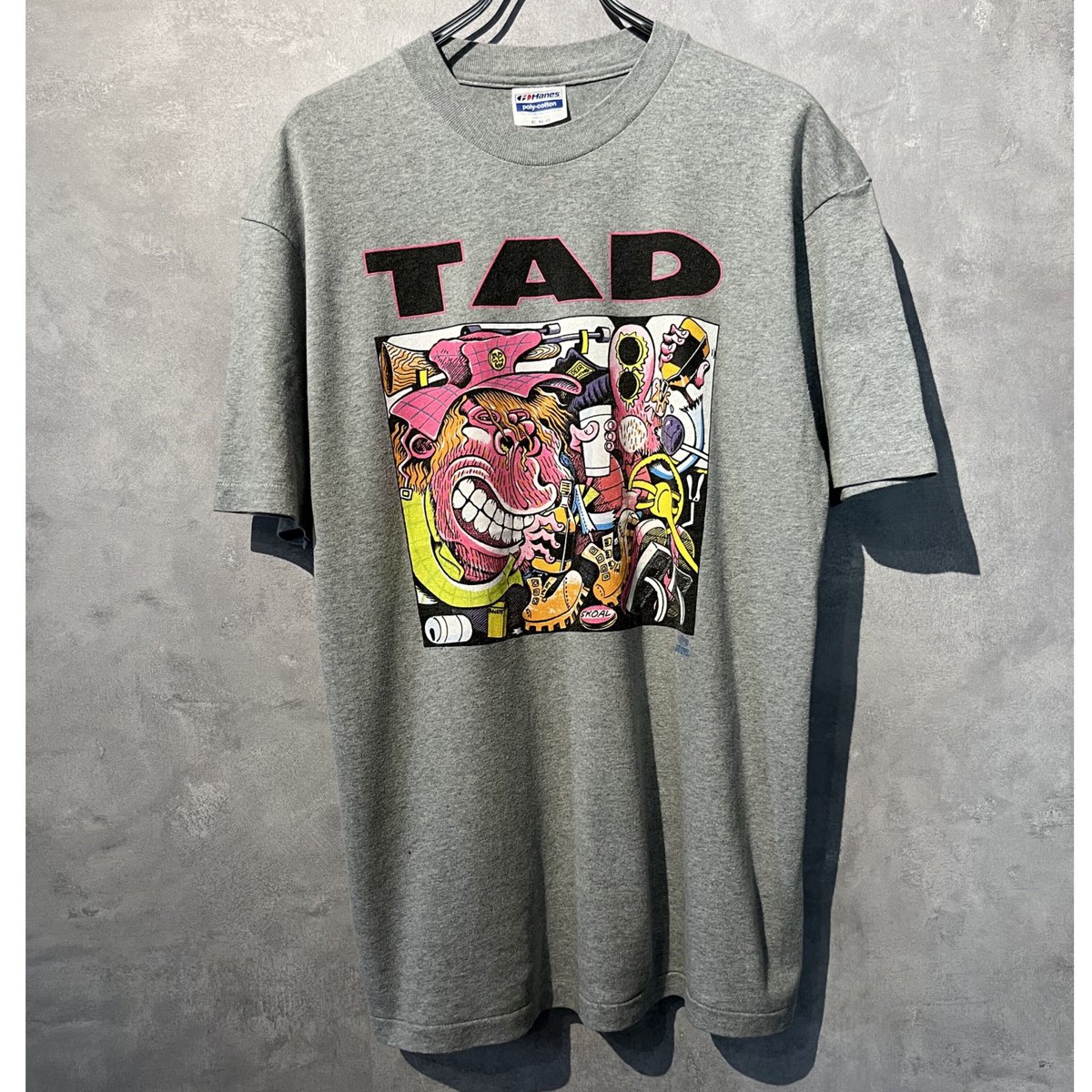 TAD タッド SUB POP 80s USA製 Hanes Tシャツ