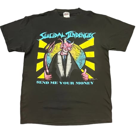 SUICIDAL TENDENCIES SEND ME YOUR MONEY T-shirt