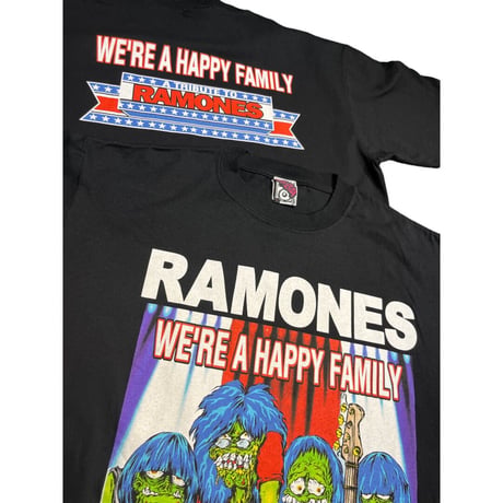 RAMONES WE'RE HAPPY FAMILY 2003 TRIBUTE T-shirt