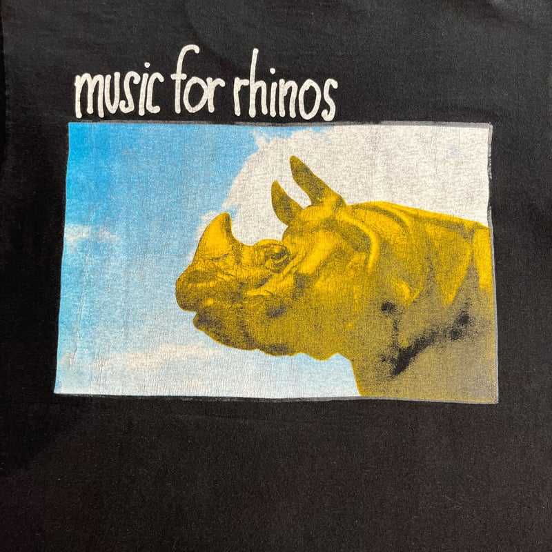 USA製 90s パールジャム music for rhinos Tシャツ　XL Vintage 90s Pearl Jam Music For Rhinos Band 2-sided Shirt