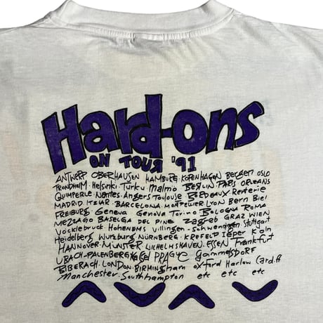 HARD-ONS 1991 TOUR T-shirt