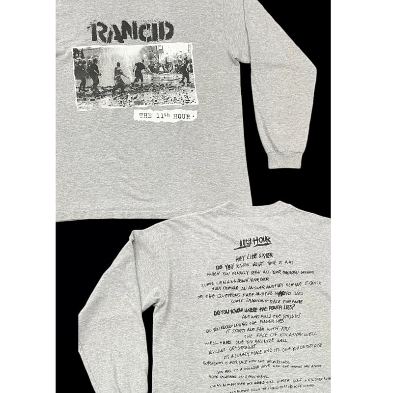 RANCID AND OUT COME THE WOLVES The 11th Hour T-
