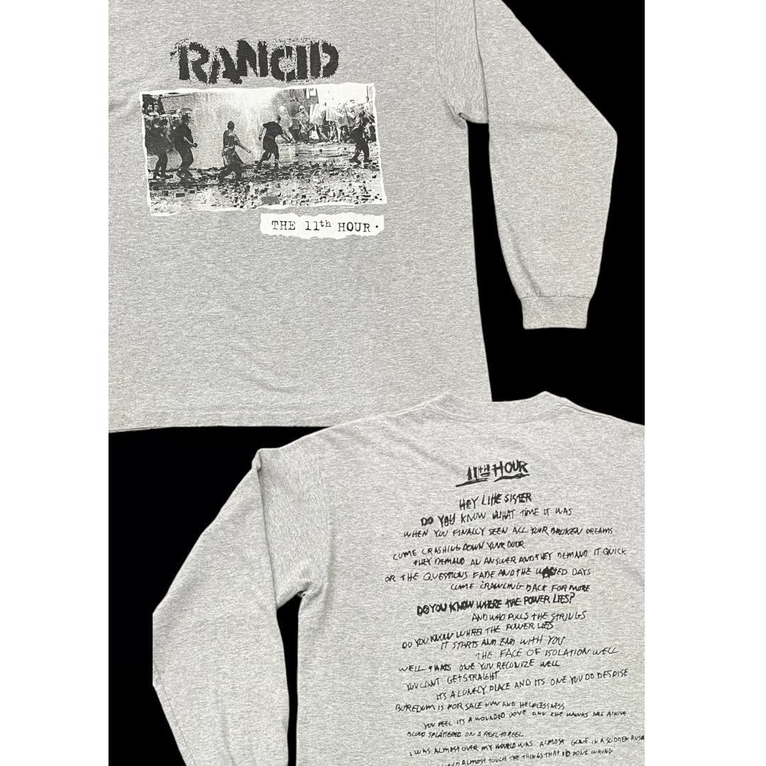 RANCID AND OUT COME THE WOLVES The 11th Hour T-