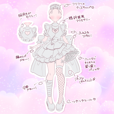 【クローゼット企画】004ナースロリィタ