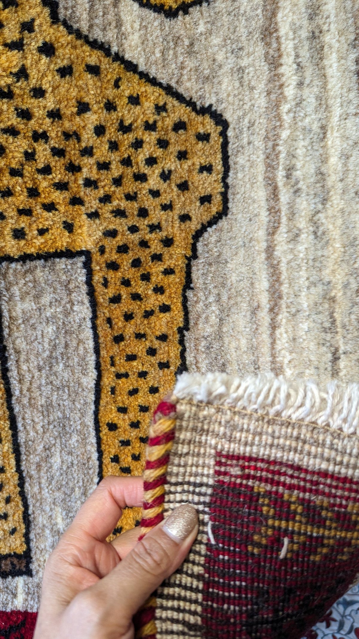 アルベロベロ OLLEBOREBLA トップス ジャガード ライオン - トップス 