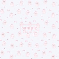 【商用利用不可×】白わんちゃんイラスト ブルー