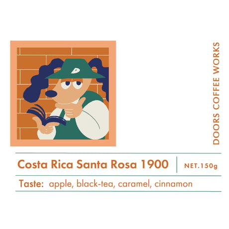 Costa Rica Santa Rosa 1900 中浅煎り 業務用