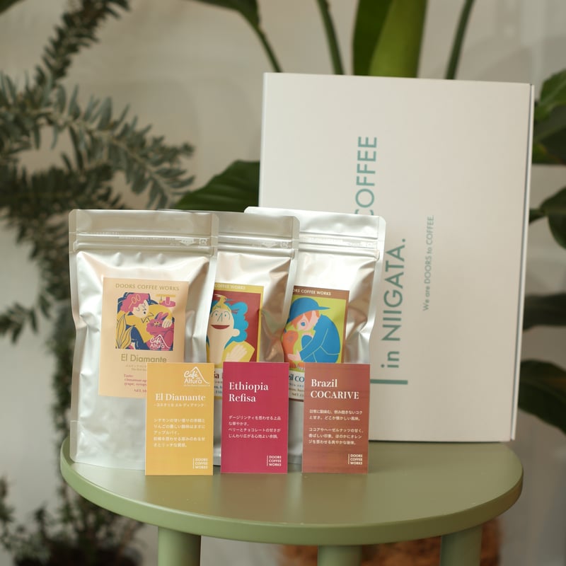 コーヒー豆の定期便300g【毎月】 | DOORS COFFEE WORKS