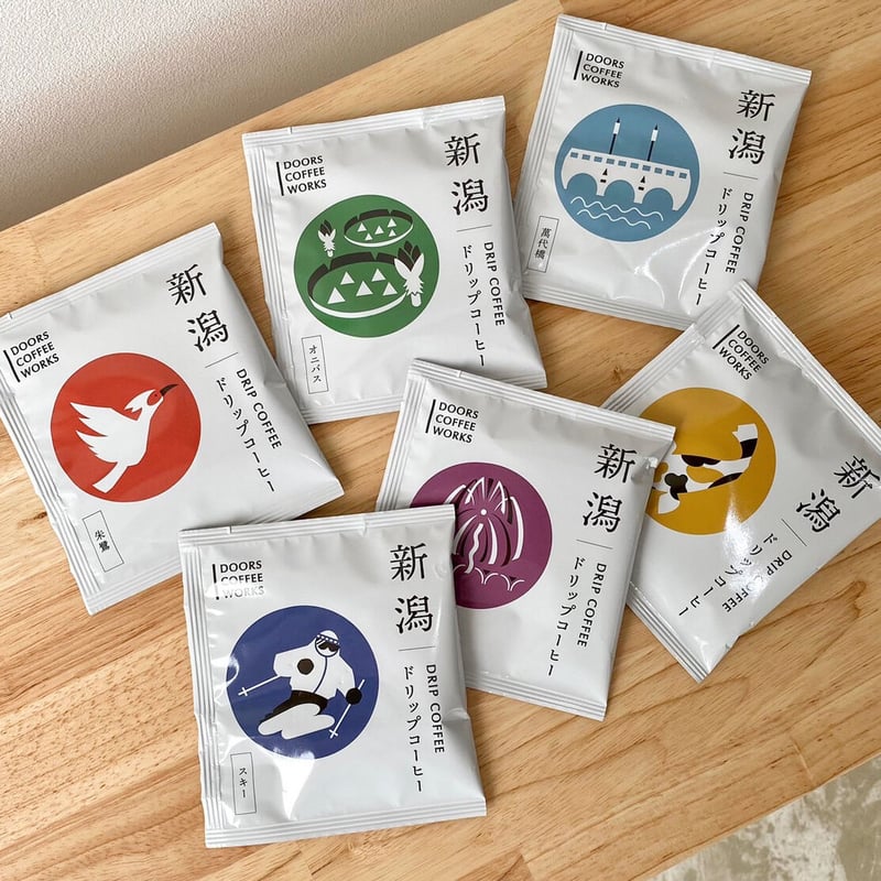新潟ドリップコーヒーバッグ6個セット | DOORS COFFEE WORKS