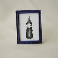 ミニ絵画ブローチ muru