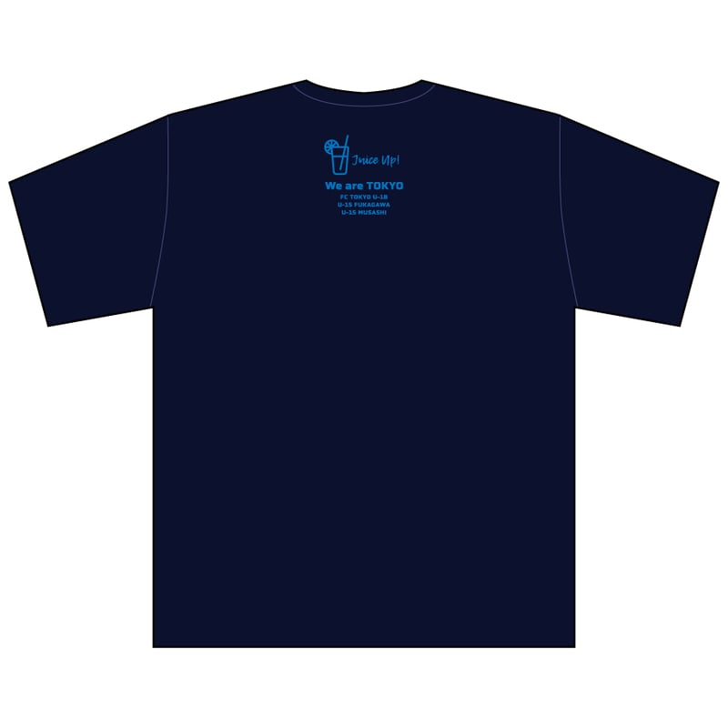 FC東京 バレーボール チーム Tシャツ ネイビー 2024年応援Tシャツ ネイビー | FC東京ユース応援企画