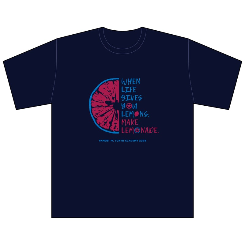 FC東京 バレーボール チーム Tシャツ ネイビー 2024年応援Tシャツ ネイビー | FC東京ユース応援企画