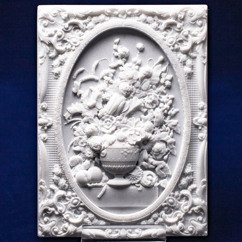 ネロポルトロ　大理石　花瓶 ネロポルトロ 大理石 花瓶 インテリア小物