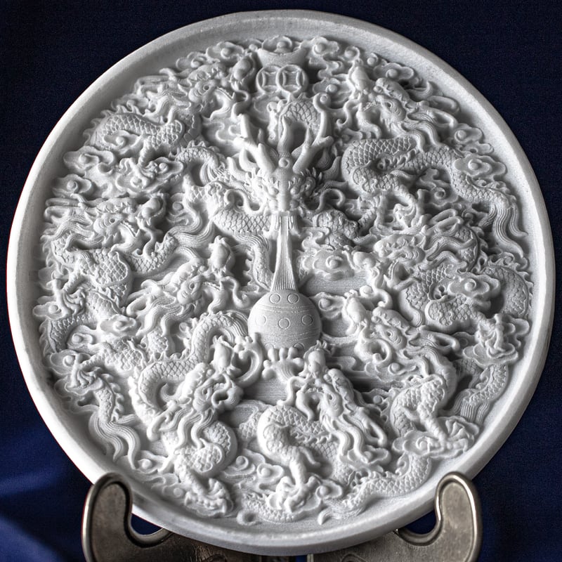 天然大理石彫刻【九龍】 | 石のシンシア