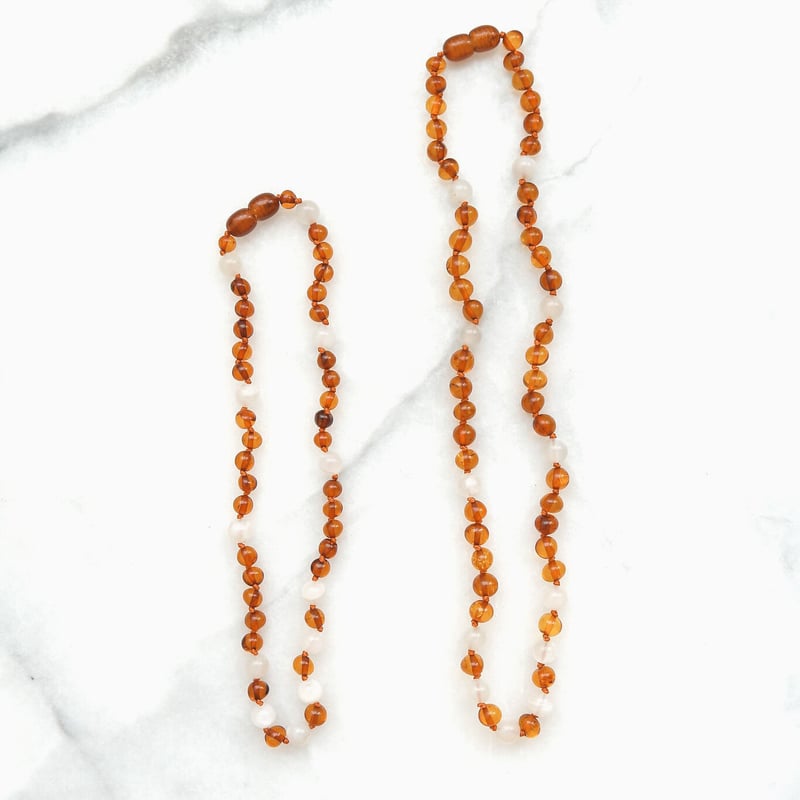 Amberネックレス 【ベビー&キッズ】Moonstone | L.I.M