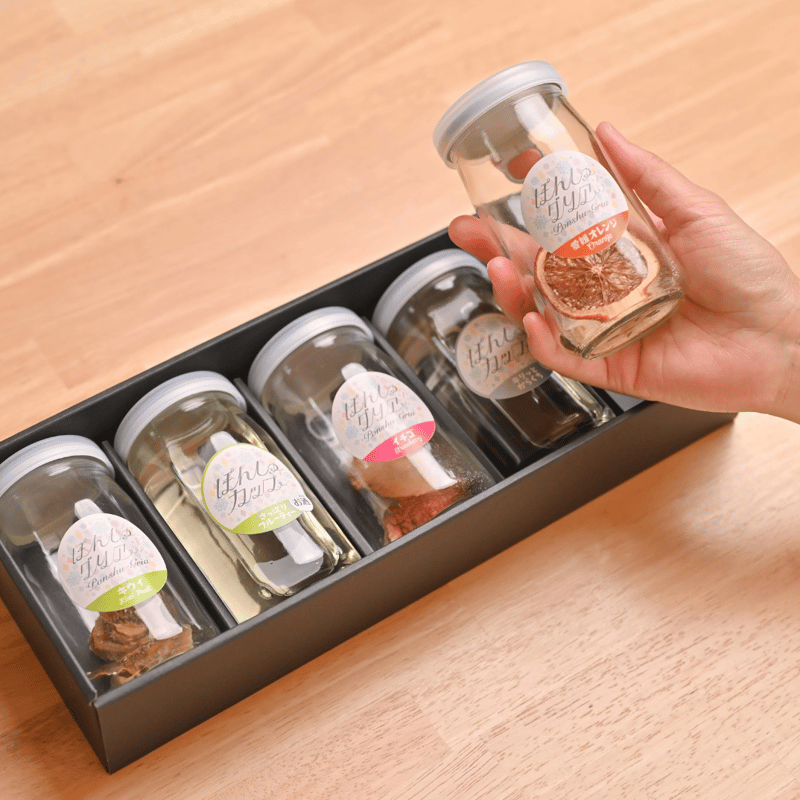 お酒とセットのギフトBOX】ぽんしゅグリア3本+ぽんしゅカップ お酒とセットのギフトBOX】ぽんしゅグリア3本+ぽんしゅカップ
