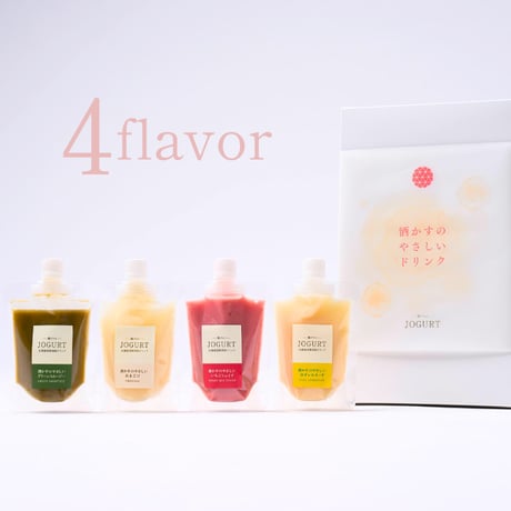 【ギフト】酒かすのやさしいドリンクギフト（6個セット）4フレーバー/あまざけ・ゆずレモネード・イチゴシェイク・グリーンスムージー