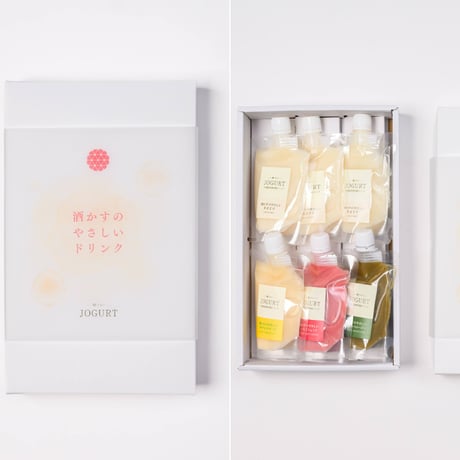 【ギフト】酒かすのやさしいドリンクギフト（6個セット）4フレーバー/あまざけ・ゆずレモネード・イチゴシェイク・グリーンスムージー