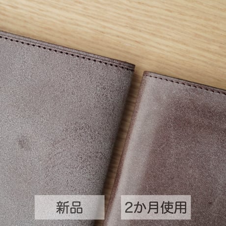 ロロマレザー｜横開きのA7メモカバー「ロロン」（CT012）