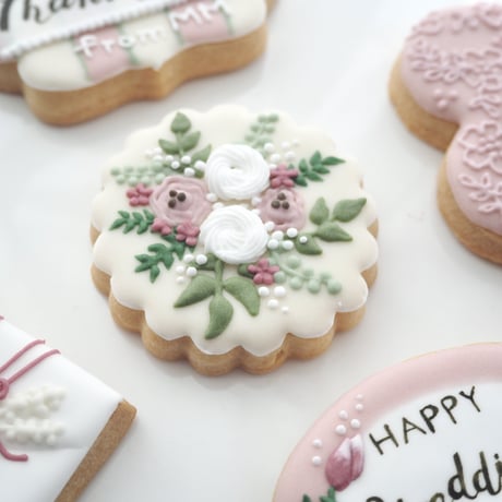 結婚祝いアイシングクッキーset【チューリップ】