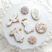 出産祝いアイシングクッキーset【Flower】