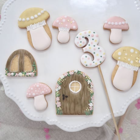 バースデーアイシングクッキーset【fairy】