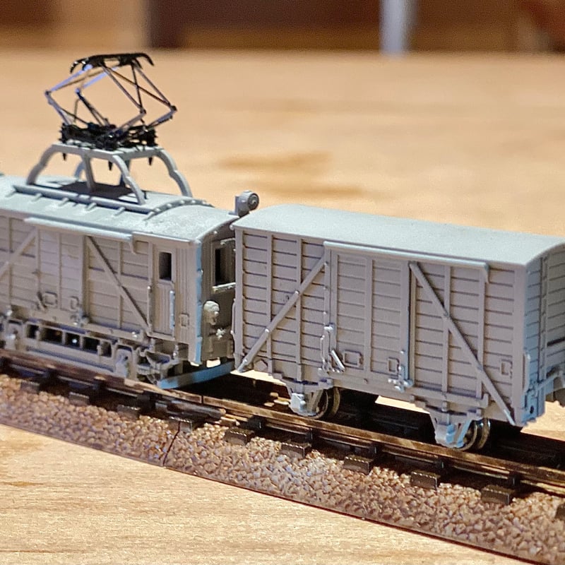 お得なWセットC: Nゲージ 松本電鉄 電動貨車デワ2形 w/ワ2型 お