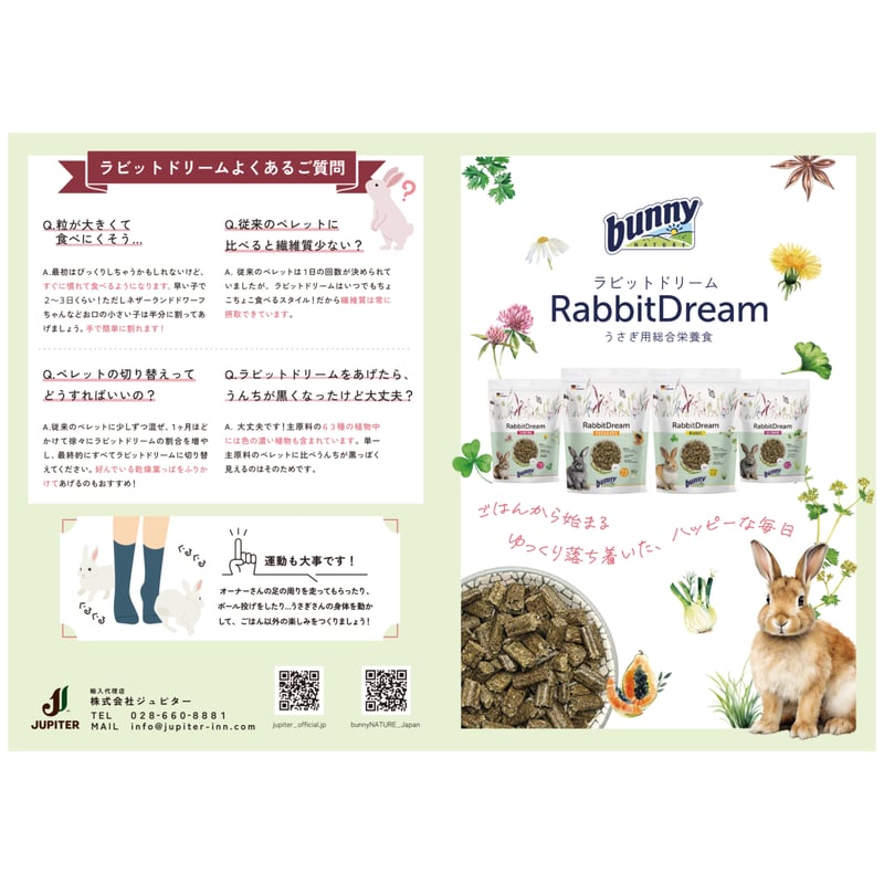 Rabbit Dream BASIC （ラビットドリームベーシック）6ヶ月から | Rabbi