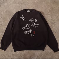 90s USA ink painting sweat
