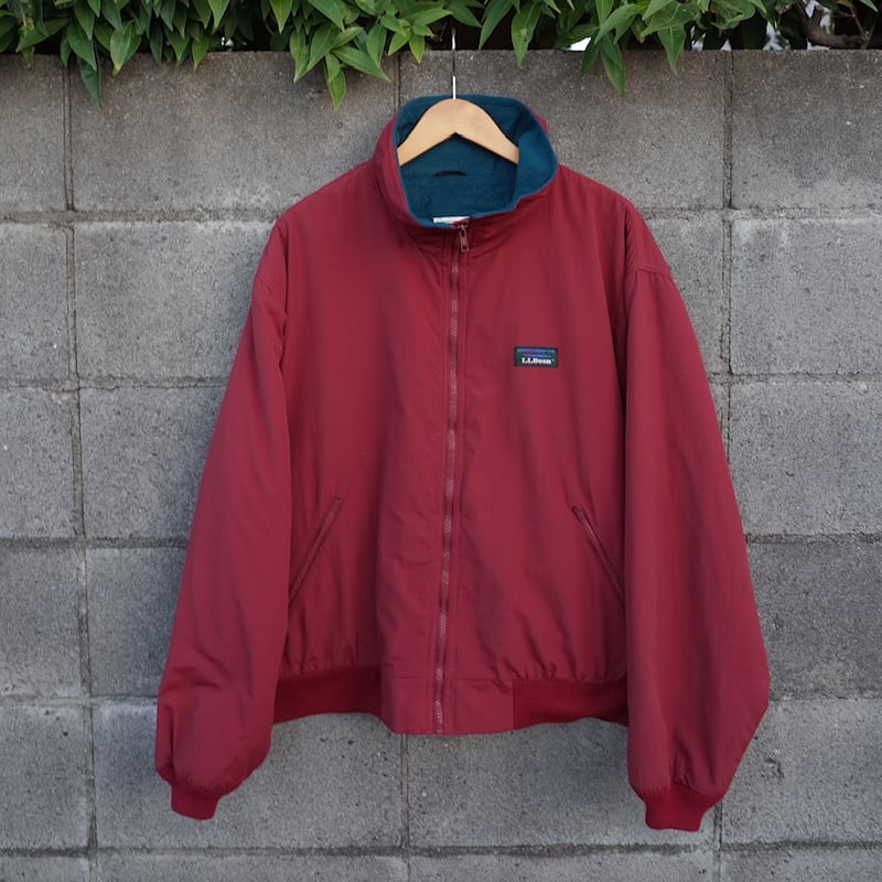 80s-90s L.L.Bean Warm up jacket made in USA | m