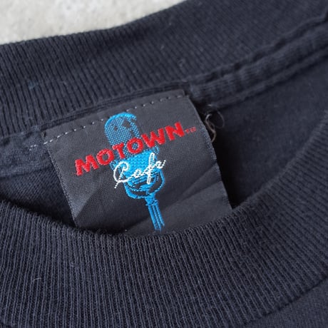 90s MOTOWN Cafe New York Printed T-Shirt made in USA