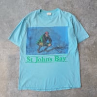80s ST.JOHN’S BAY Printed T-Shirt made in USA