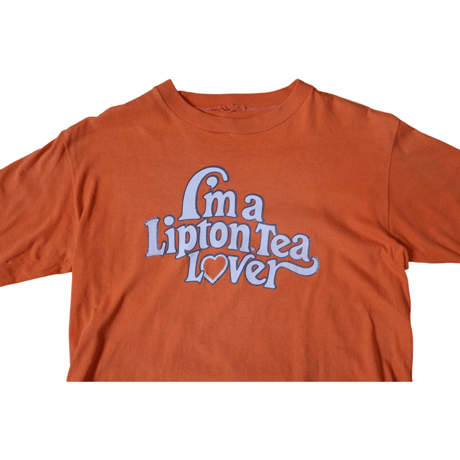 80-90s USA Lipton tea T-shirt