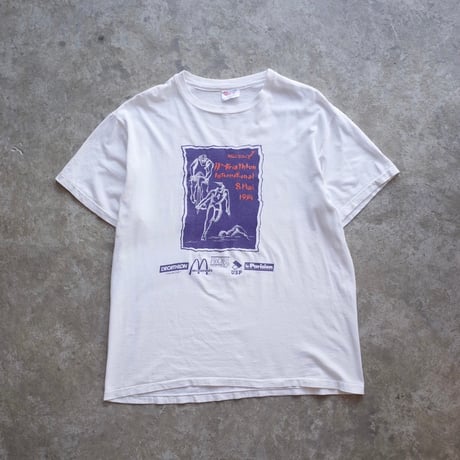 1994 Müreaux Triathlon International Printed T-Shirt
