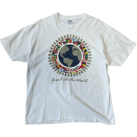 90s USA children's message T-shirt