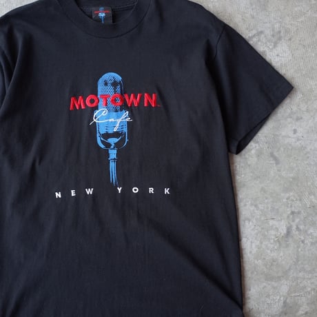 90s MOTOWN Cafe New York Printed T-Shirt made in USA