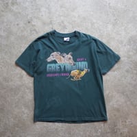 90s Greyhound Printed T-Shirt