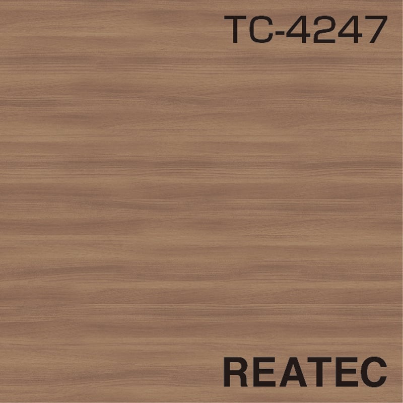 サンゲツ リアテック TC-4247 ウッド ウォルナット 柾目(横 サンゲツ リアテック TC-4247 ウッド ウォルナット 柾目(横