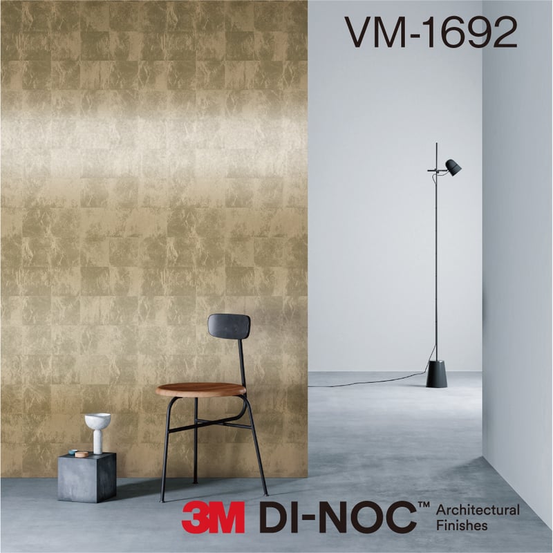 3M ダイノック VM-1692 メタル 金箔 1220mm幅 カット販売 3M ダイノック VM-1692 メタル 金箔 1220mm幅 カット販売