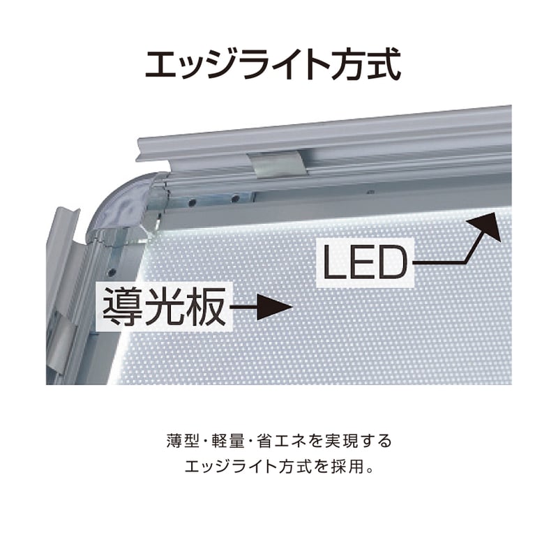 める☆　パネル4点まとめ LED パネル A2 サイズ MGライトパネルカスタム 420×594 シルバー