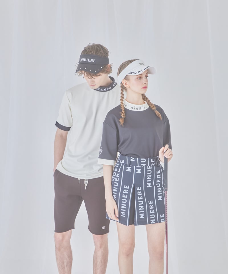 unisex mock neck（black） | ミヌエール（minuére）