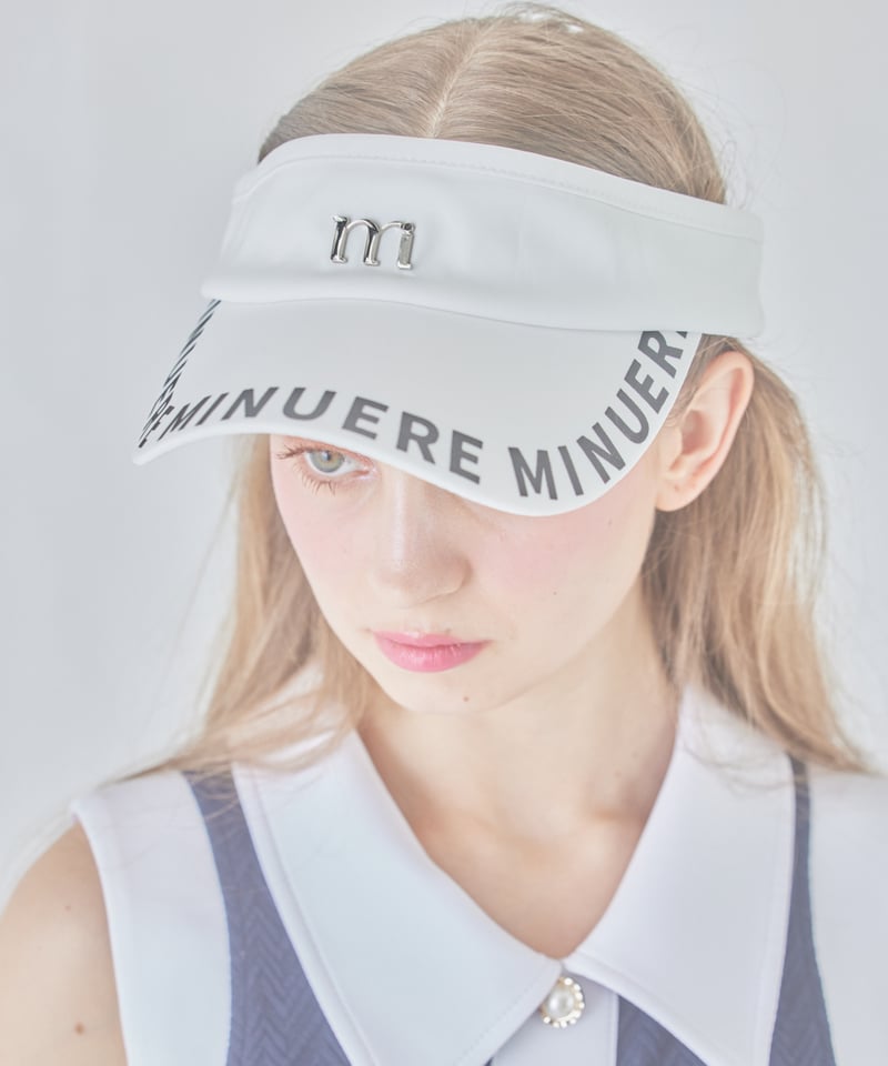 unisex charm sunviser | ミヌエール（minuére）