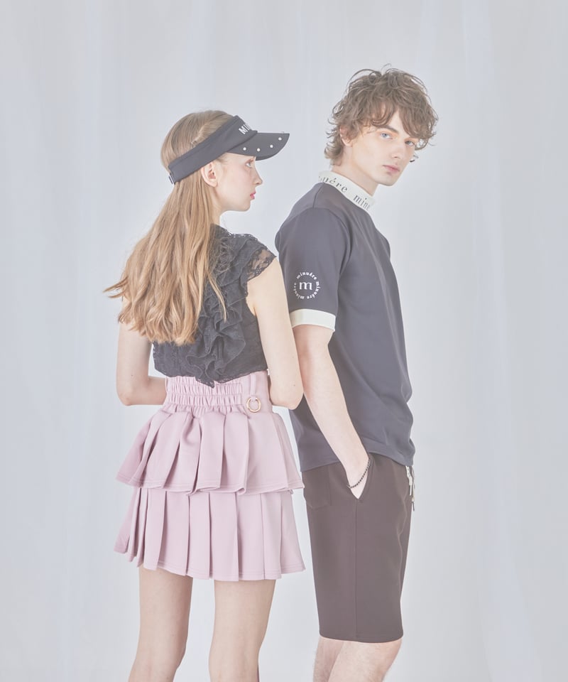 unisex mock neck（black） | ミヌエール（minuére）