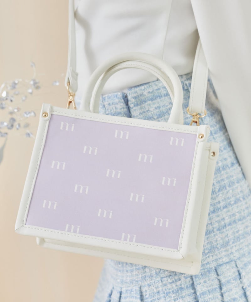 2way cart bag (purple) | ミヌエール（minuére）