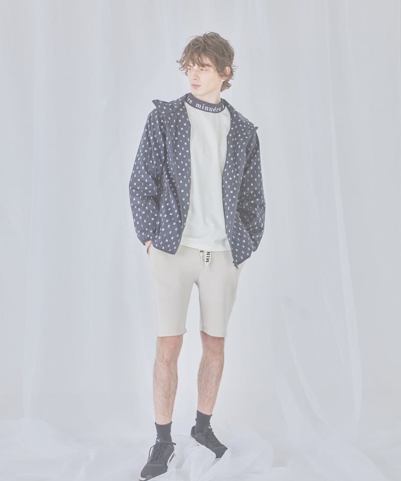 unisex rain wind breaker（black） | ミヌエール（minuére）