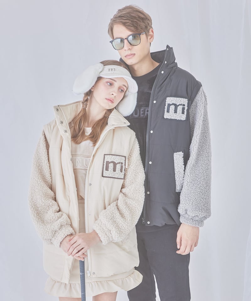 完売品 ミヌエール unisex down jacket (ivory) unisex down jacket (ivory) | ミヌエール（minuére）